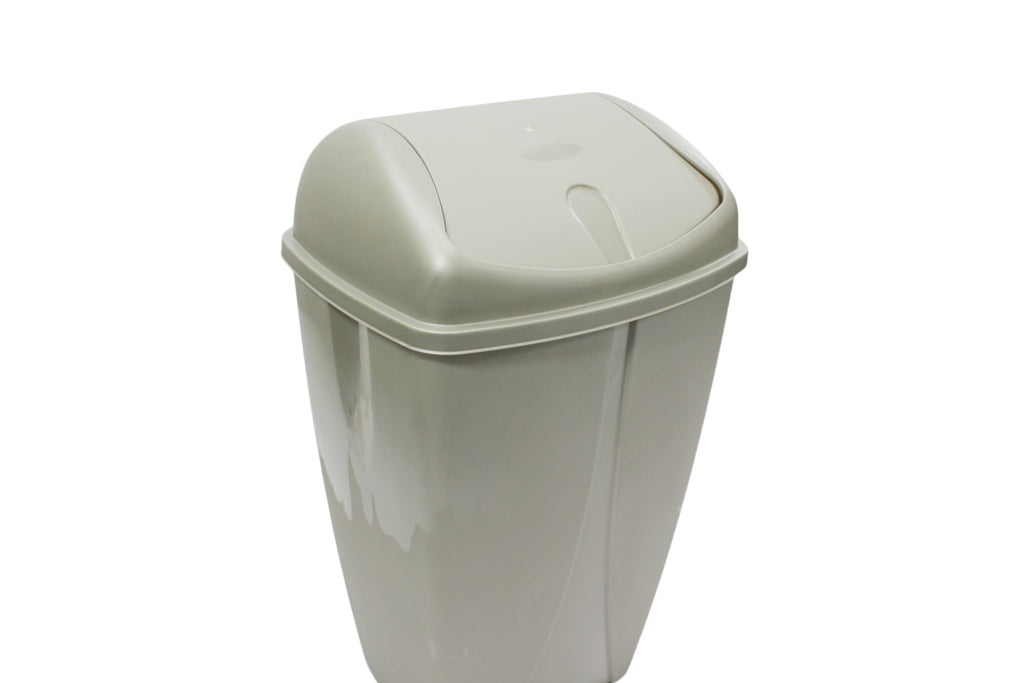 TML Swing Bin 30L Metallic Silver