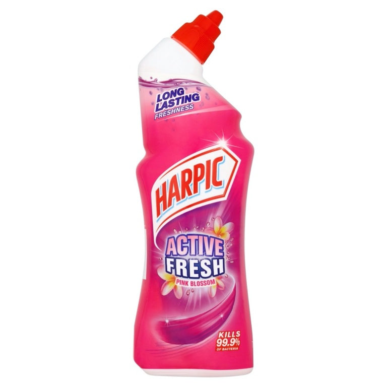 Harpic Active Fresh Cleaning Gel 750ml Pink Blossom