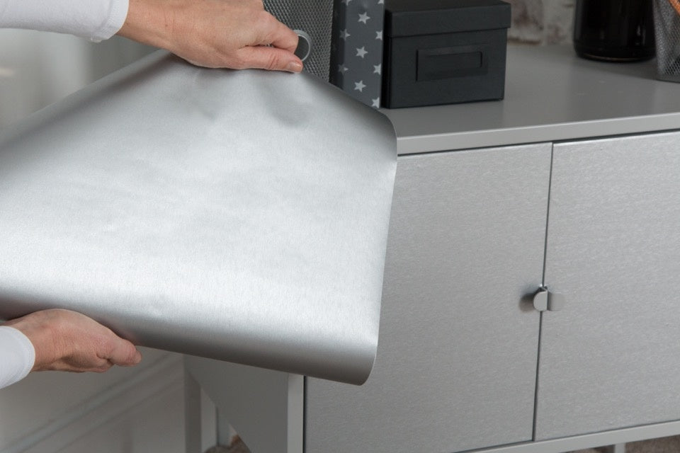 d-c-fixÂ® Self Adhesive Film - Metallic Brush