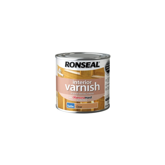 Ronseal Interior Varnish Satin 250ml Clear
