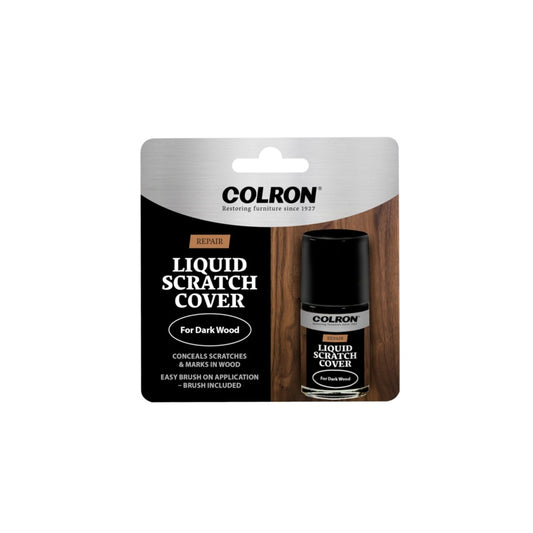 Colron Liquid Scratch Cover 14ml Dark