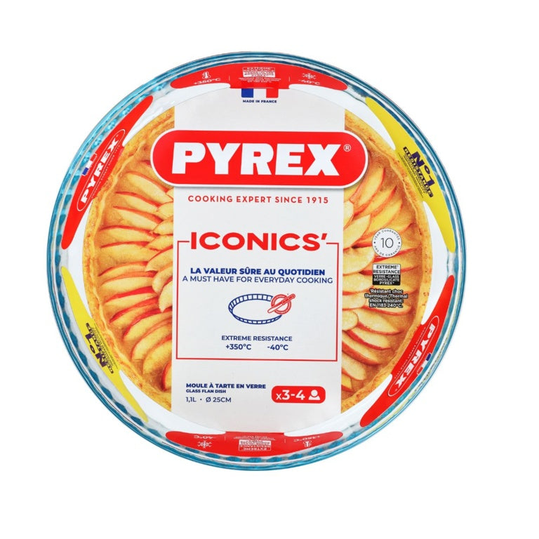 Pyrex Bake & Enjoy Flan Dish 25cm