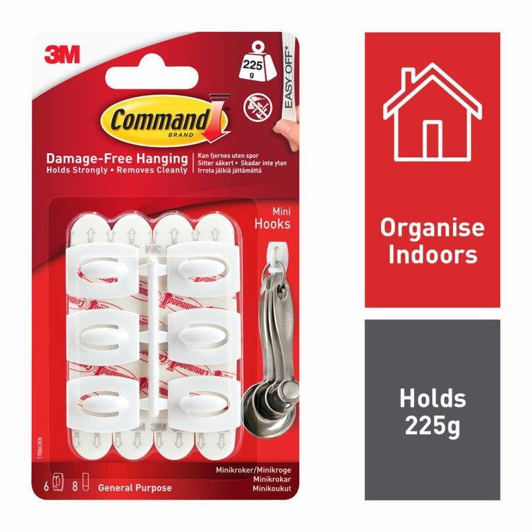 Commandâ„¢ Mini Hooks