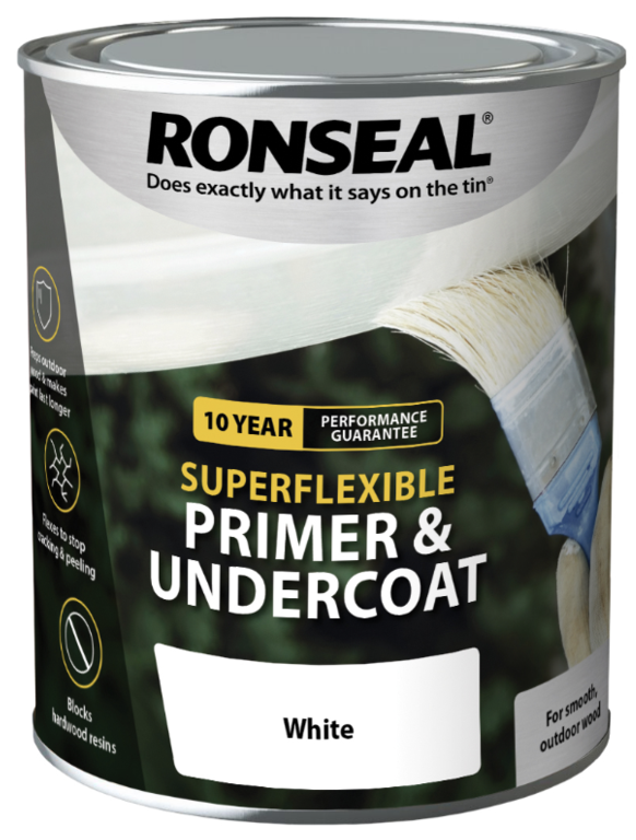 Ronseal Super Flexible Primer & Undercoat 750ml Grey