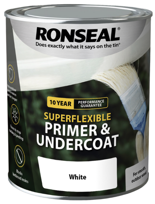 Ronseal Super Flexible Primer & Undercoat 750ml Grey