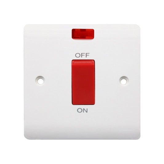 1 Gang Double Pole Switch & Pilot Light