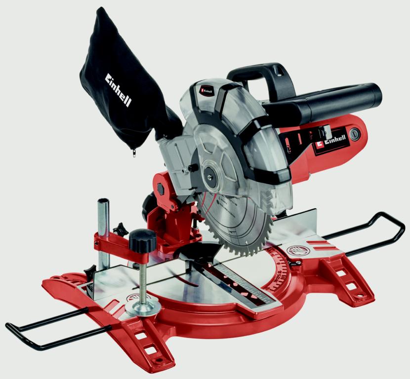 Einhell Mitre Saw with Carbide Tipped Pro Blade 210mm 1400w