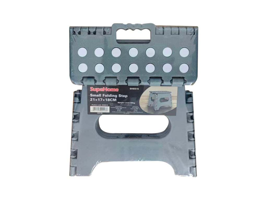 SupaHome Grey Compact Step Stool