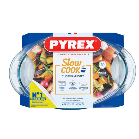 Pyrex Essentials Oval Casserole 4.1L