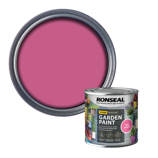 Ronseal Garden Paint 250ml Pink Jasmine