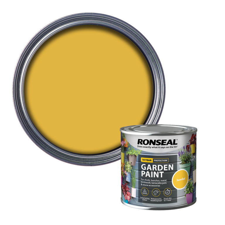 Ronseal Garden Paint 250ml Sundial