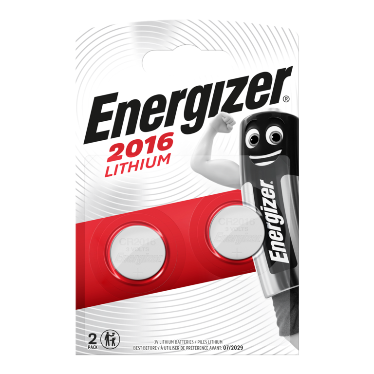 Energizer Lithium Battery CR2016