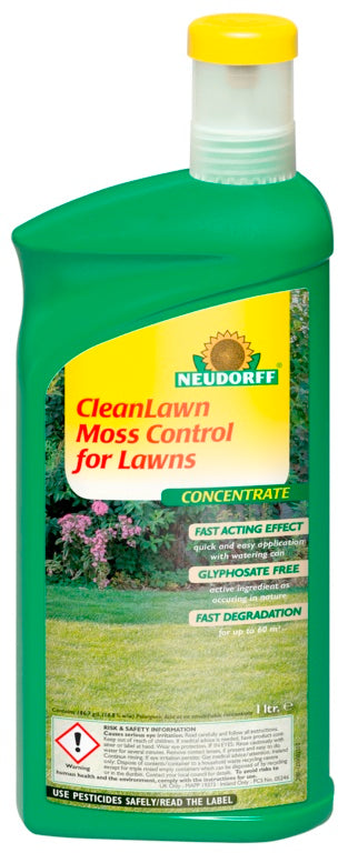 CleanLawn Organic Moss Control For Lawns