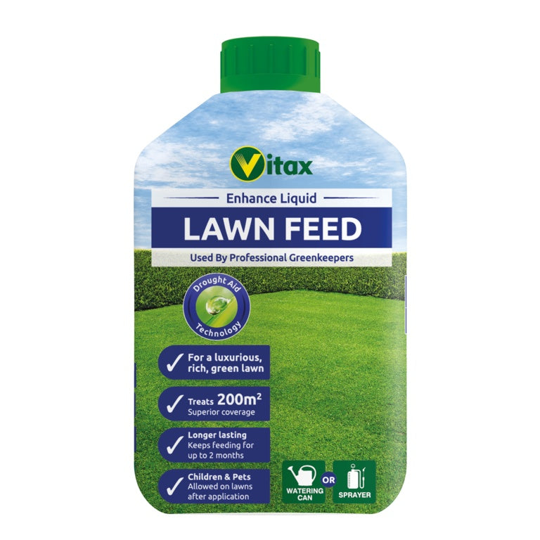 Vitax Green Up Lawn Care Enhance Liquid Lawn Feed