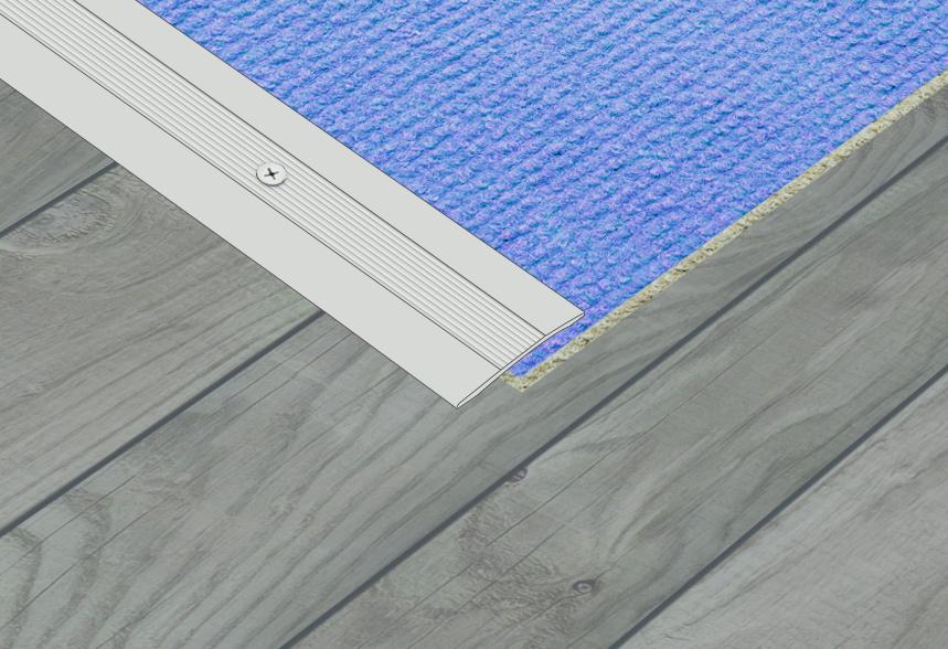 SupaDec Aluminium Contract Coverstrip