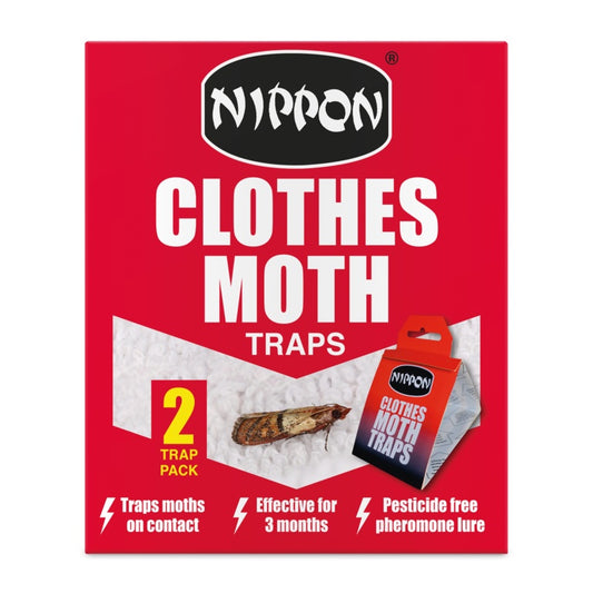Nippon Clothes Moth Traps Pack Of 2