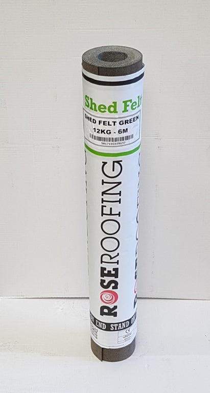 Rose Roofing Green Shed Felt 6m 12kg