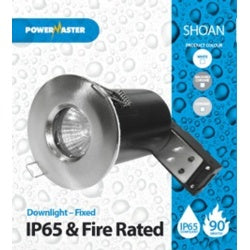 Powermaster IP65 Fire Rated Fixed Downlight