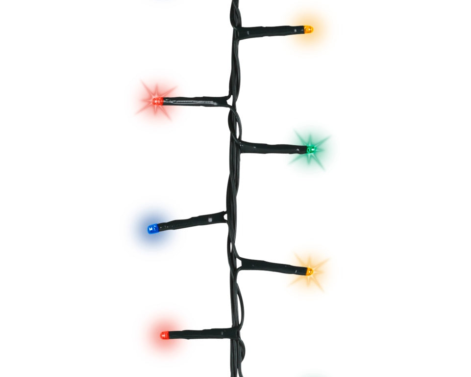 Lumineo 500 LED Compact Twinkle Lights Multi/Green