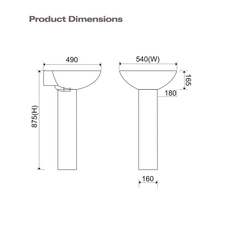 SP Eco Arc Pedestal