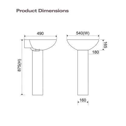SP Eco Arc Pedestal