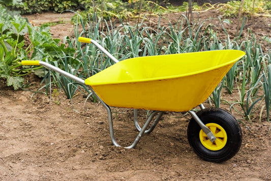 Ambassador Boxed Wheelbarrow 85L Yellow