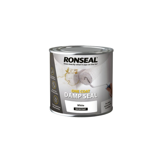 Ronseal One Coat Damp Seal White 250ml