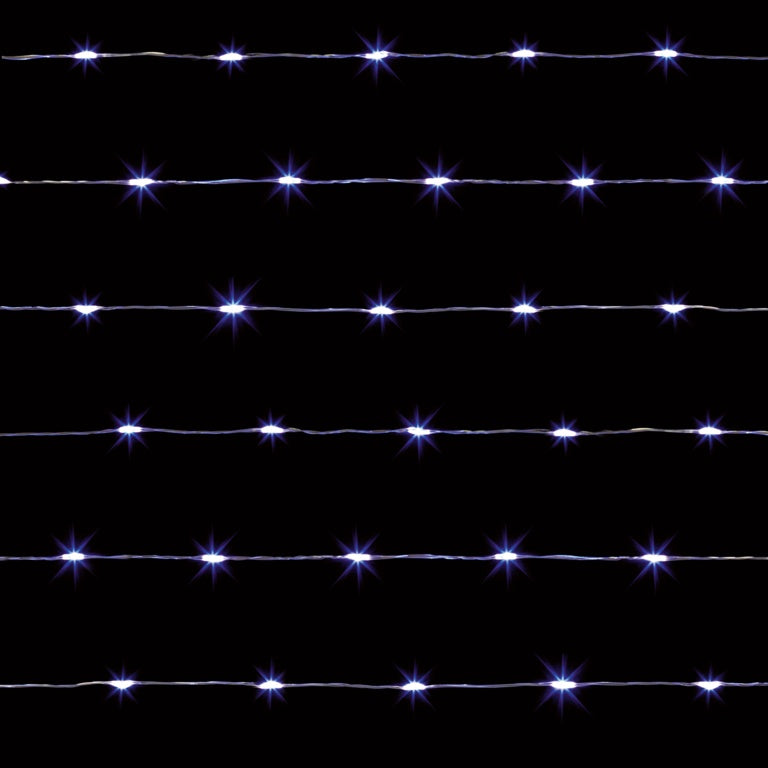 Premier 100 LED Multi Action Pin Wire MicroBrights White/Green