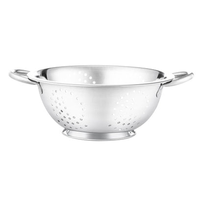 Mtk Housewares Stainless Steel Colander 2 Side Handles 23cm