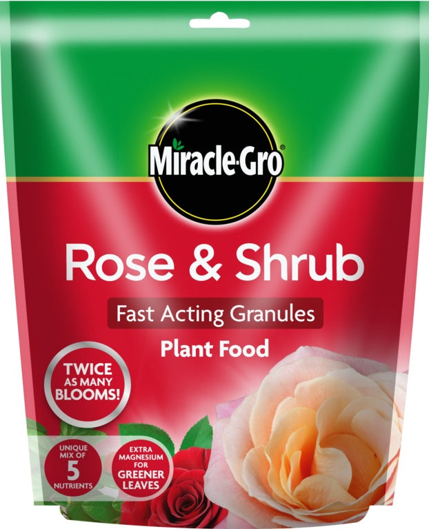 Miracle-Gro® Rose & Shrub Plant Food 750gm Pouch