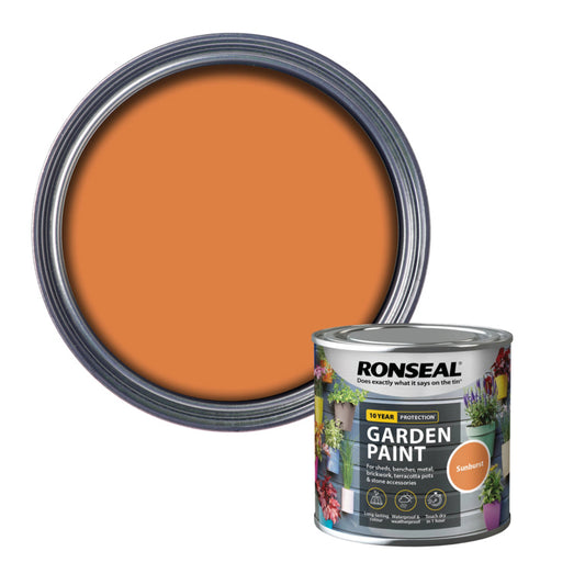 Ronseal Garden Paint 250ml Sunburst