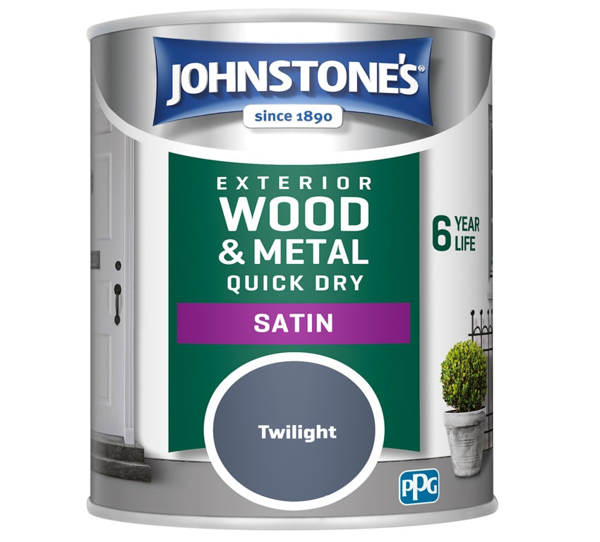 Johnstones Exterior Quick Dry Satin 750ml Twilight