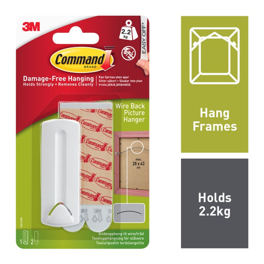 Commandâ„¢ Wire Back Picture Hanger