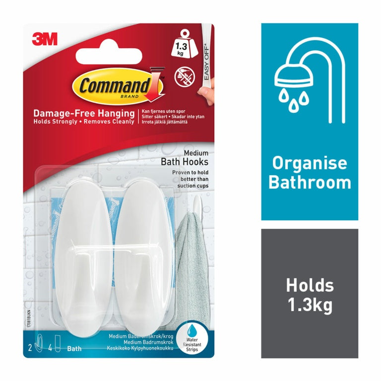 Commandâ„¢ Bath Medium Designer Hooks