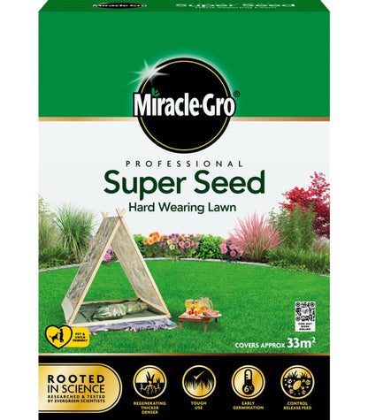 Miracle-GroÂ® Professional Super Seed Hard Wearing Lawn