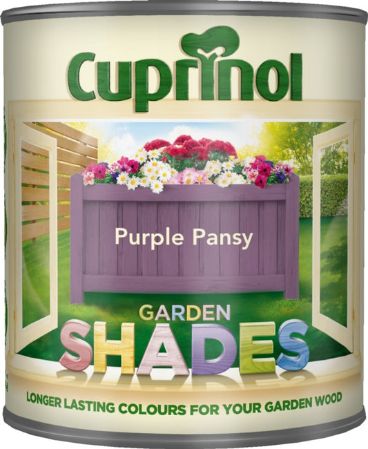 Cuprinol Garden Shades 1L Purple Pansy