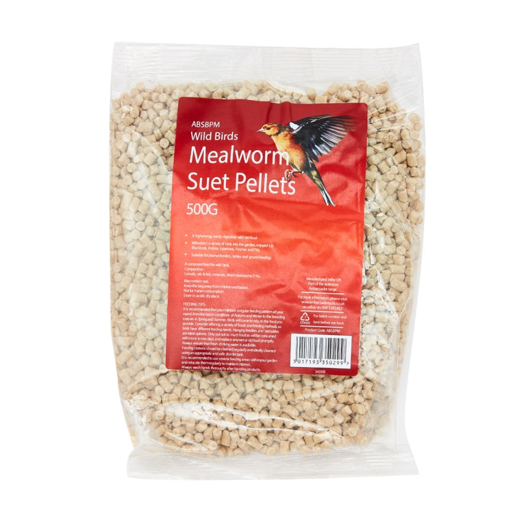 Ambassador Mealworm Suet Pellets 500g