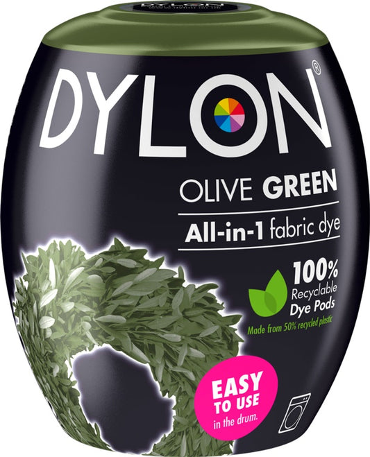 Dylon All in 1 Fabric Dye Olive Green