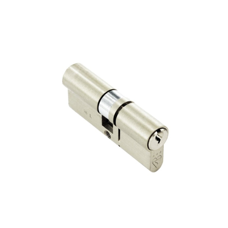 Smiths Locks 3* Star Euro Nickel Cylinder