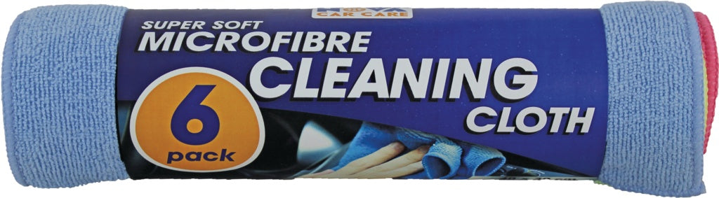 Granville Chemicals Microfibre Cleaning Cloth 6 Pack