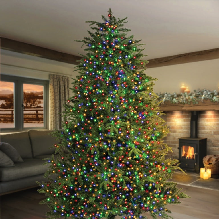 Premier 750 LED Multi Action Treebrights With Timer Multi/Green
