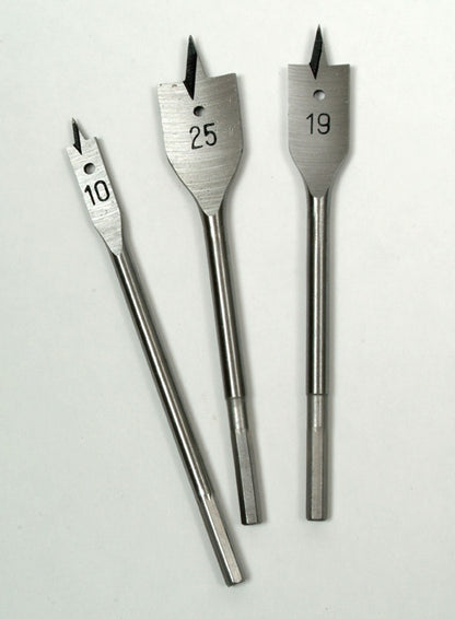 Globemaster Flat Wood Drill Bit Set