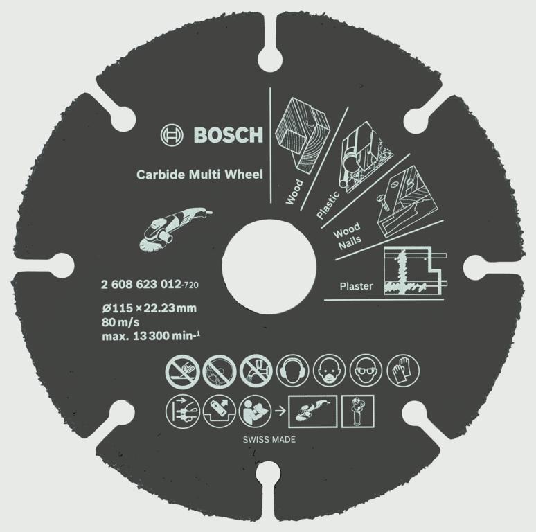 Bosch Carbide Multi Wheel