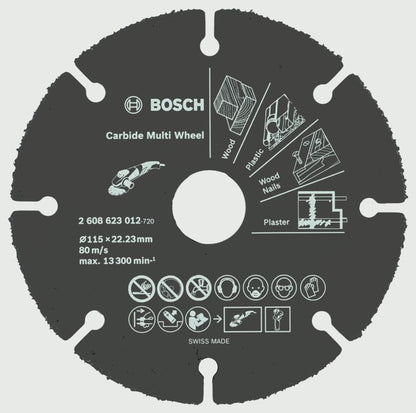 Bosch Carbide Multi Wheel