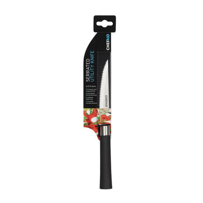 Chef Aid Serrated Utility Knife 4.5"