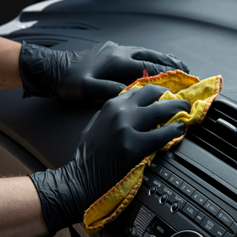 Aurelia Bold Nitrile Powder Free Black Gloves