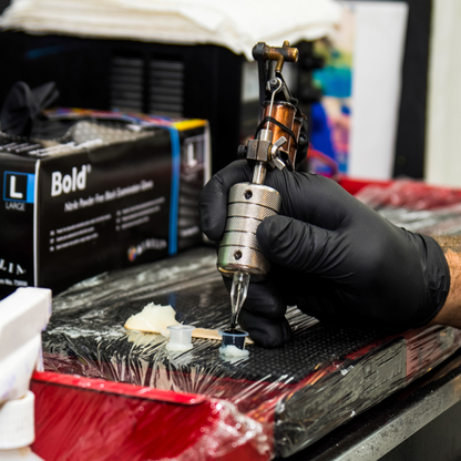 Aurelia Bold Nitrile Powder Free Black Gloves