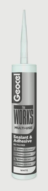 THE WORKS Multi-Use Sealant & Adhesive White