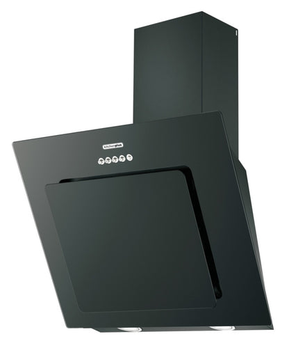 Kitchenplus Black Vertical Cooker Hood 600mm