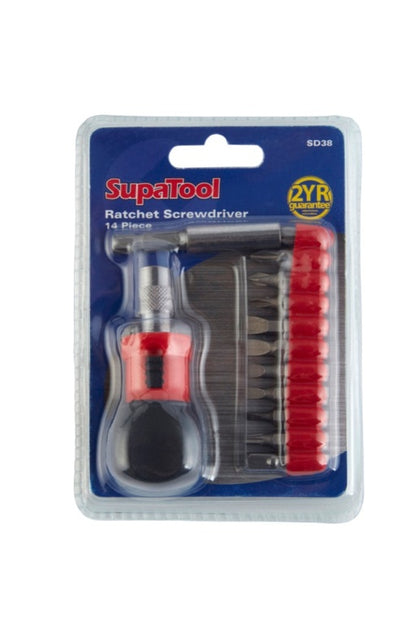 SupaTool Ratchet Screwdriver Set